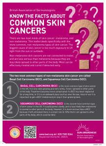 Common Skin Cancers