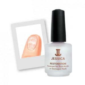 Restoration Base Coat for Damaged Nails - Thin and weak, lacking luster, will not grow